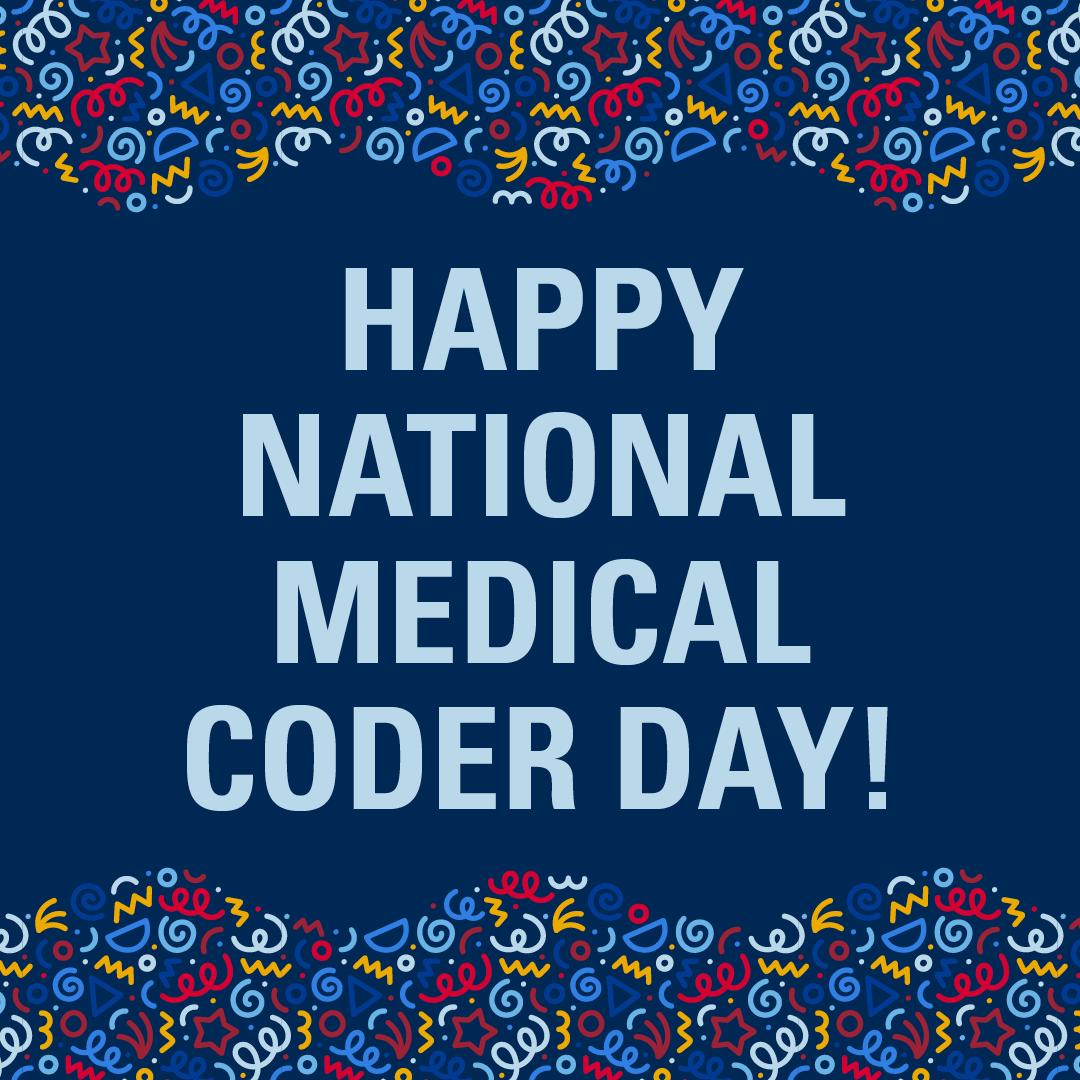Happy national medical coder day